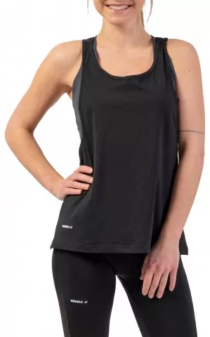 Sleeveless Loose Cross Back Tank Top