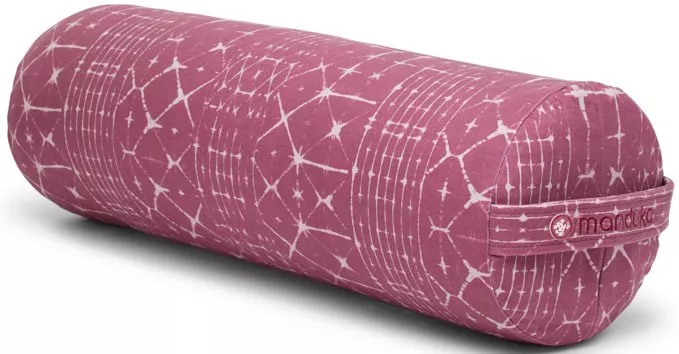 Manduka BOLSTERS-ROUND -STAR DYE ROSE Párna