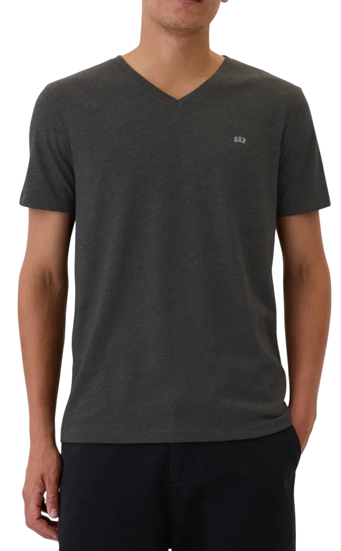 Tričko GAP Micro Logo V-Neck