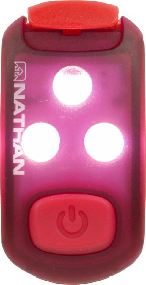Nathan Strobe LED Safety Light Clip Fény