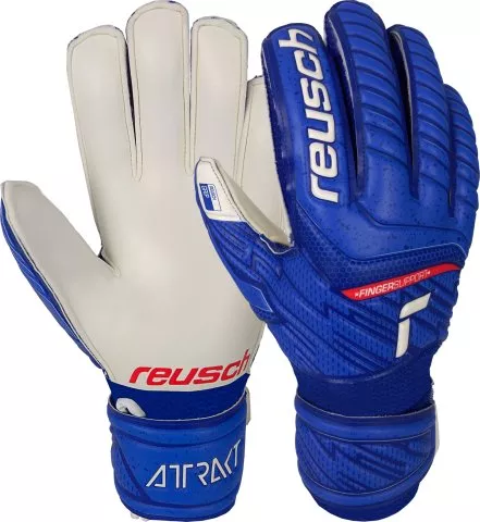 Reusch Attrakt Grip Finger Support Junior Goalkeeper Glove