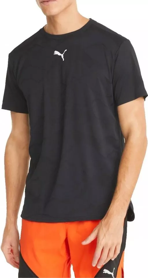 Majica Puma TRAIN VENT SS TEE Black-Jacquard