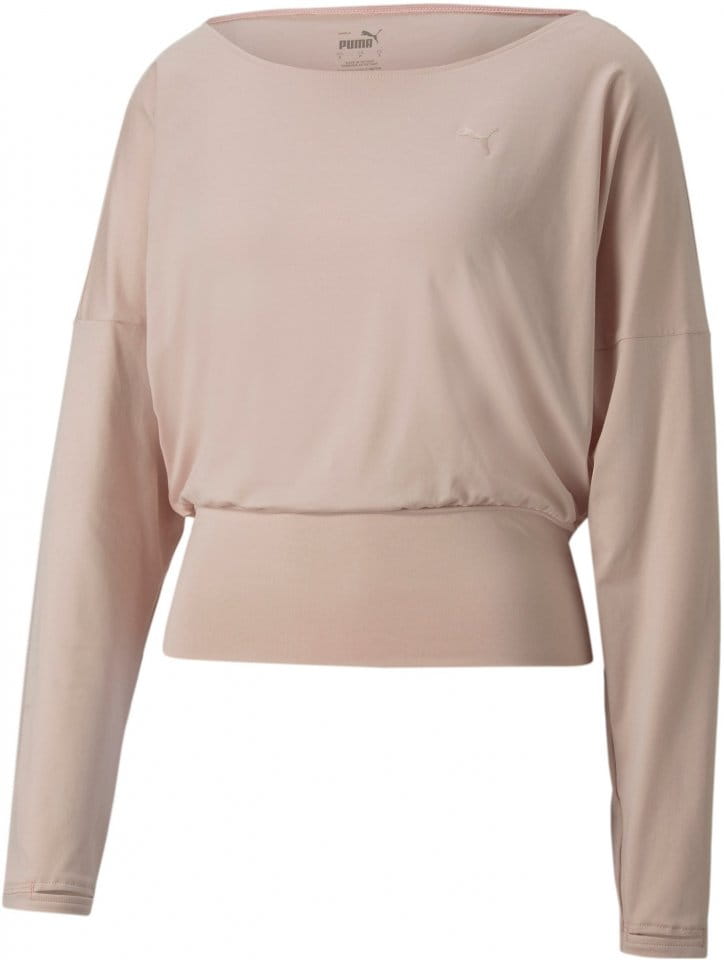 Majica dugih rukava Puma STUDIO YOGINI LITE LONG SLEEVE
