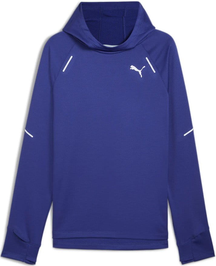 Pánská běžecká mikina Puma Run Grid Fleece