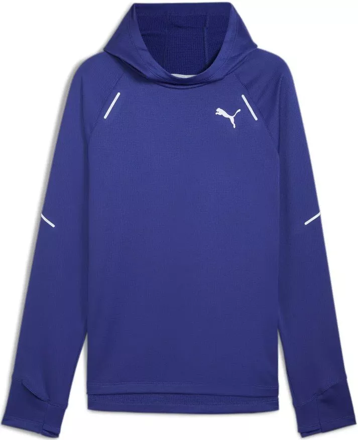 Pánská běžecká mikina Puma Run Grid Fleece