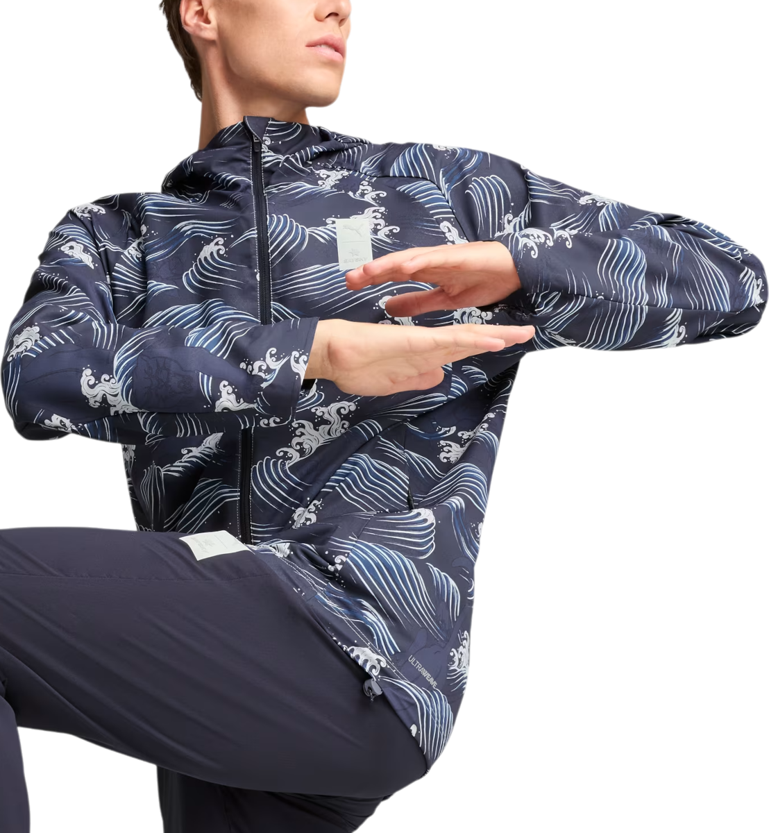 Jakna s kapuljačom Puma Saysky AOP Jacket