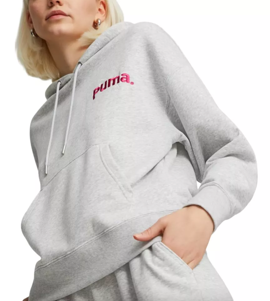 Φούτερ-Jacket με κουκούλα Puma team hoody women