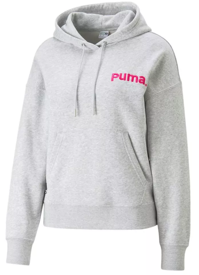 Φούτερ-Jacket με κουκούλα Puma team hoody women