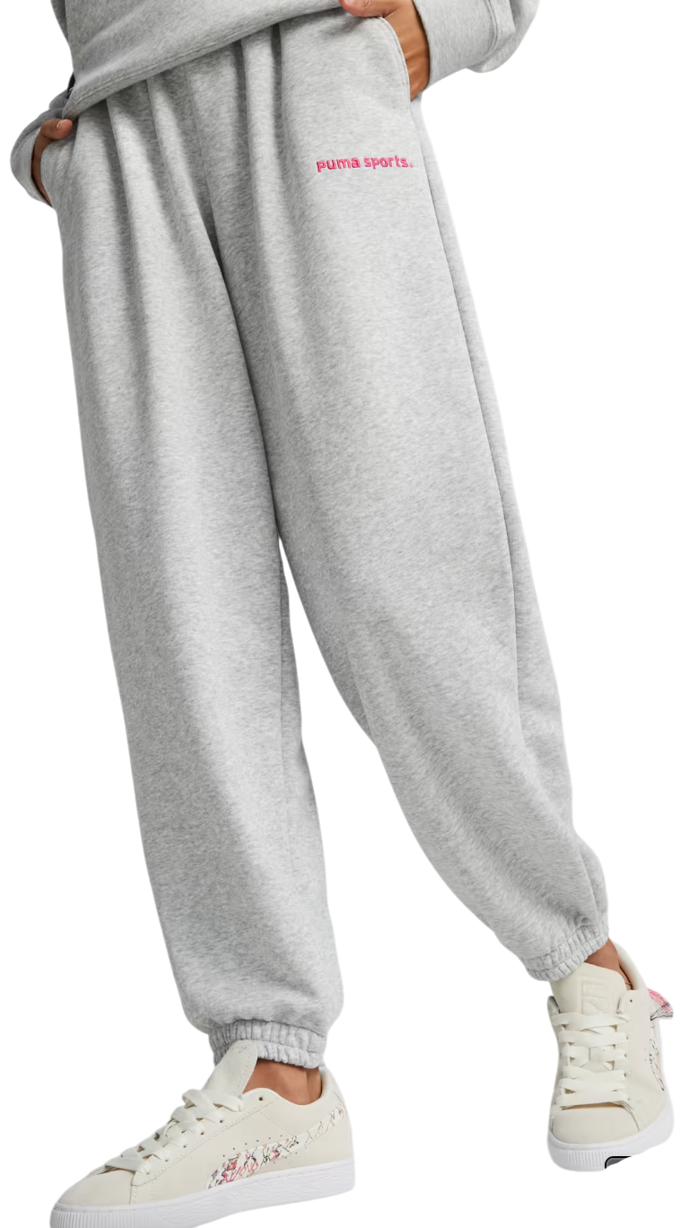 Hlače Puma team sweatpants women