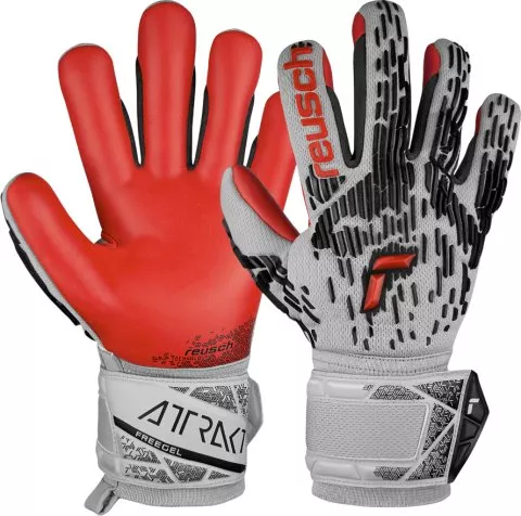 Reusch Attrakt Freegel Silver Goalkeeper Gloves Kids