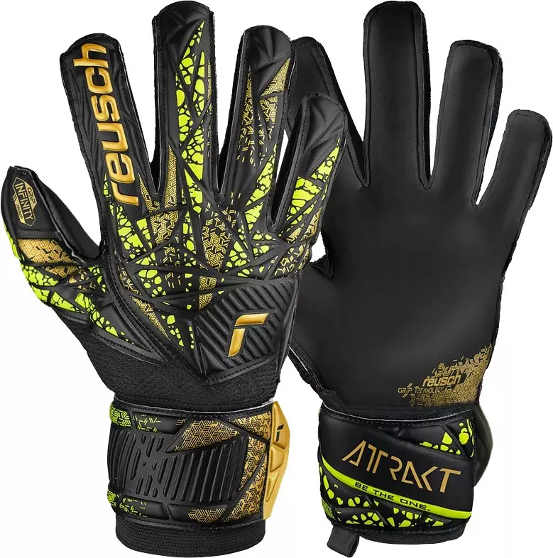 Manusi de portar Reusch Attrakt Infinity Finger Support Goalkeeper Gloves