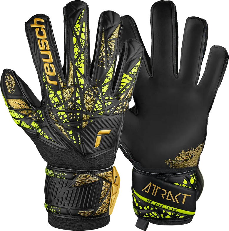 Manusi de portar Reusch Attrakt Infinity Finger Support Goalkeeper Gloves