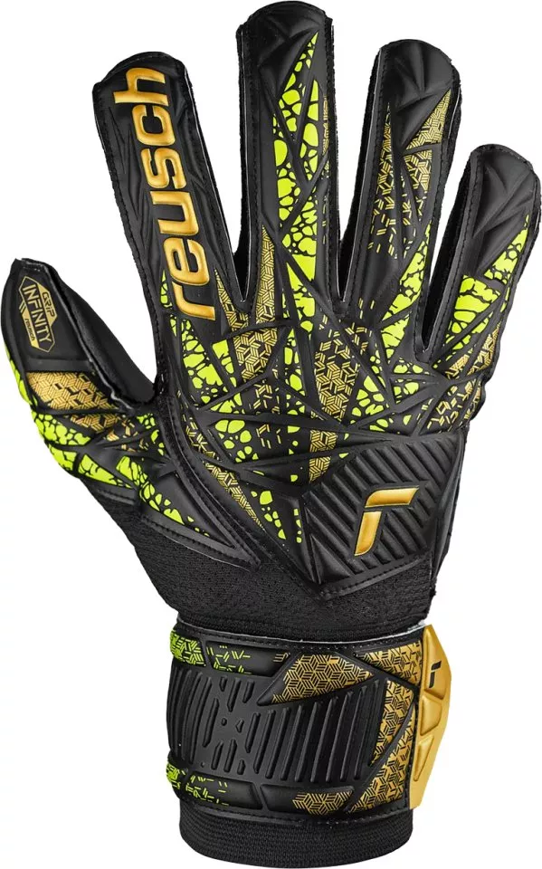 Manusi de portar Reusch Attrakt Infinity Finger Support Goalkeeper Gloves