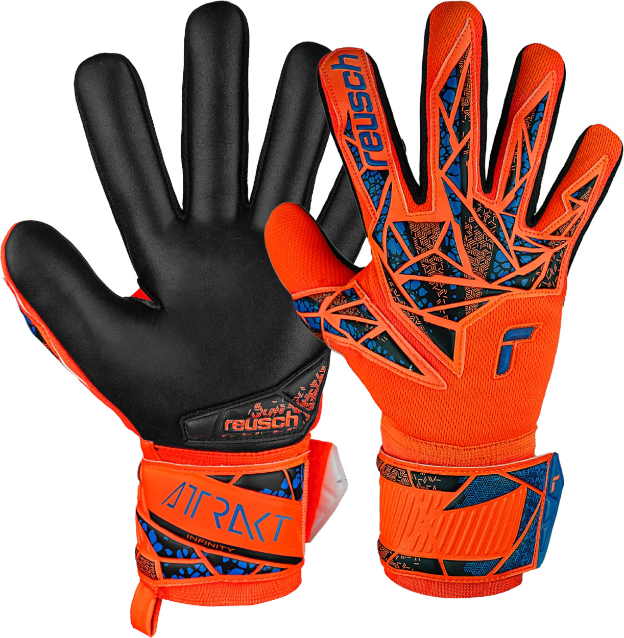 Brankářské rukavice Reusch Reusch Attrakt Infinity NC Goalkeeper Gloves Kids