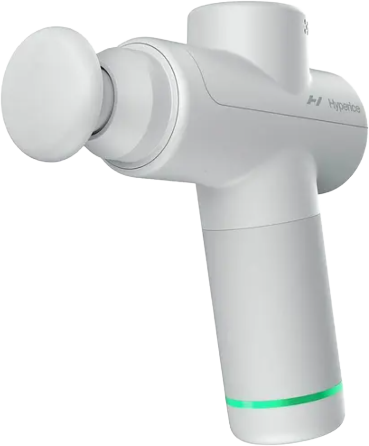 Pistola de massagem Hyperice Hyperice Hypervolt Go 2 Massagepistole Grau Silber Train Equipment