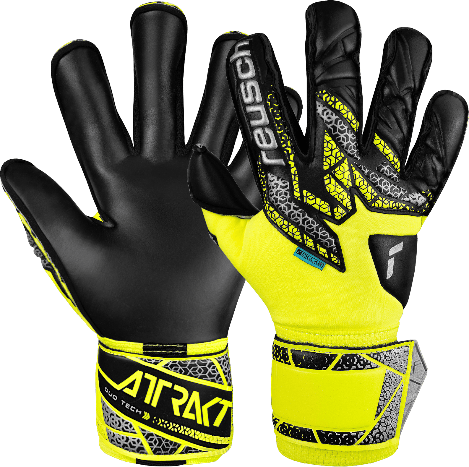 Goalkeeper's Reusch Attrakt Duo Evolution Goalkeeper Gloves