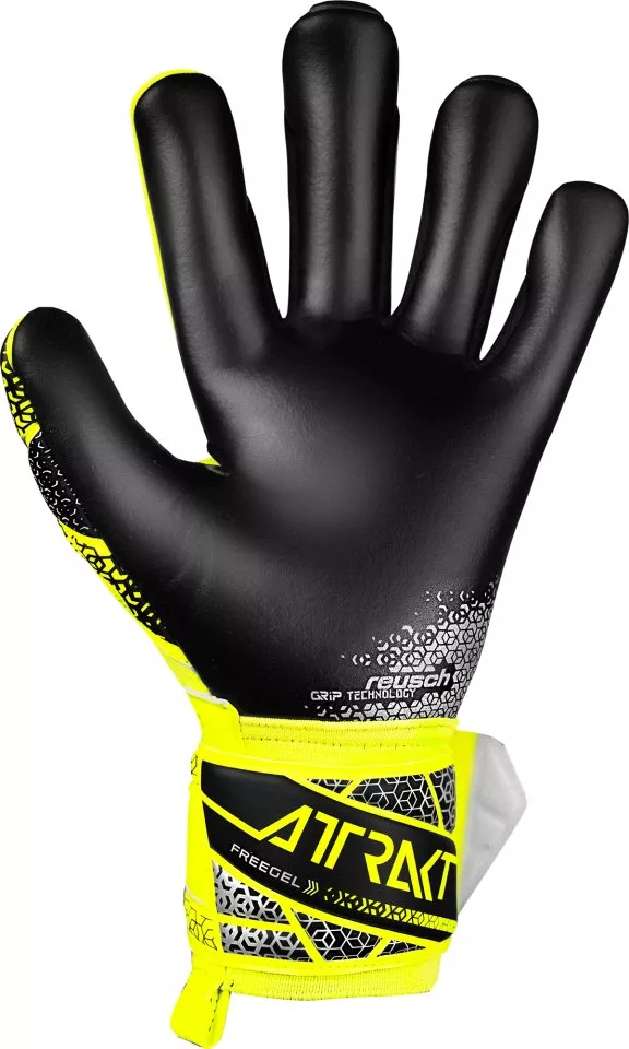 Reusch Attrakt Freegel Silver Goalkeeper Gloves Kapuskesztyű