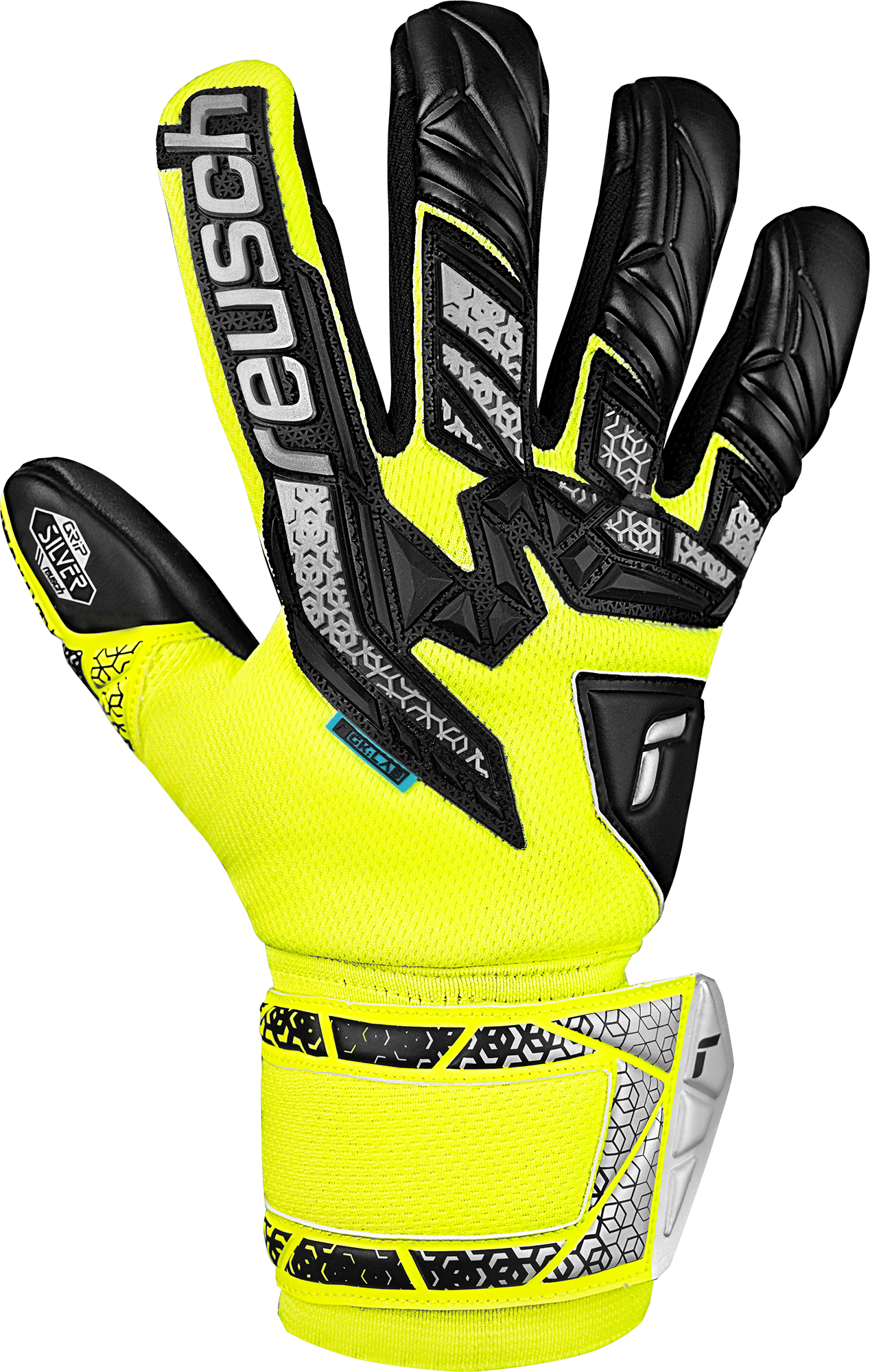 Reusch Attrakt Freegel Silver Goalkeeper Gloves Kapuskesztyű