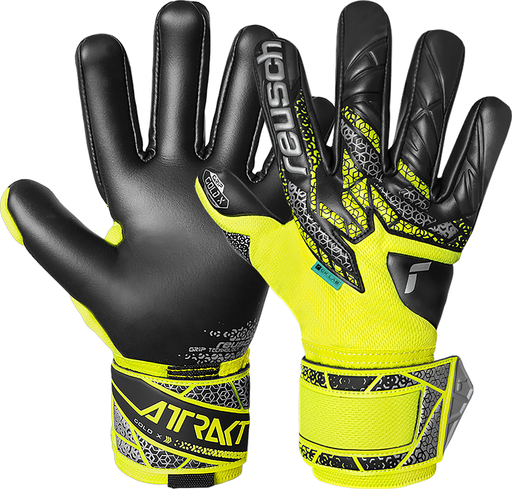 Brankárske rukavice Reusch Attrakt Gold X NC Goalkeeper Gloves