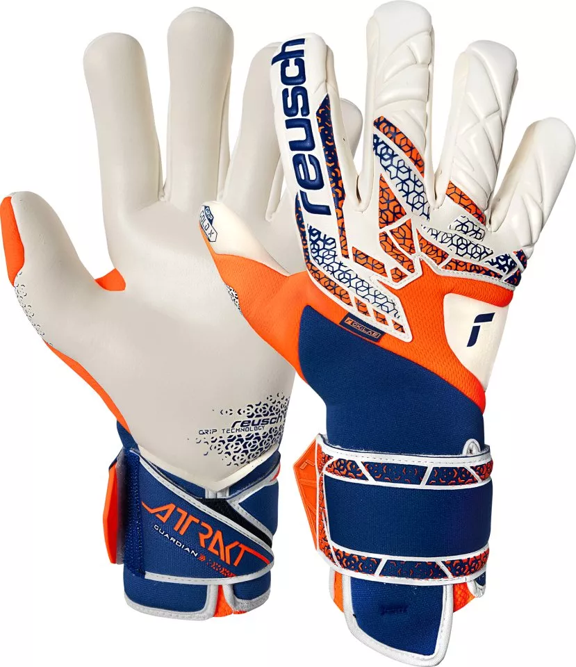 Reusch Attrakt Gold Guardian Goalkeeper Gloves Kapuskesztyű