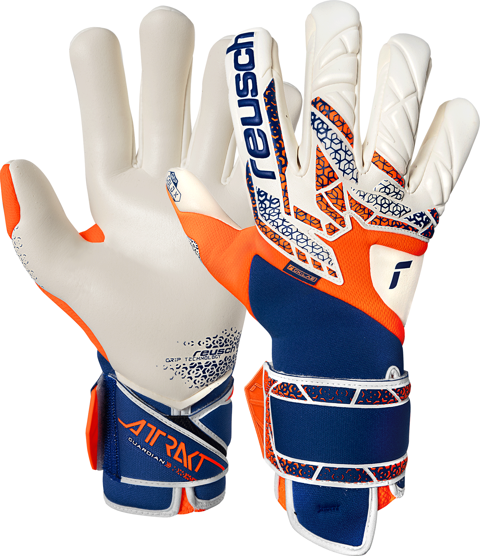 Reusch Attrakt Gold Guardian Goalkeeper Gloves Kapuskesztyű
