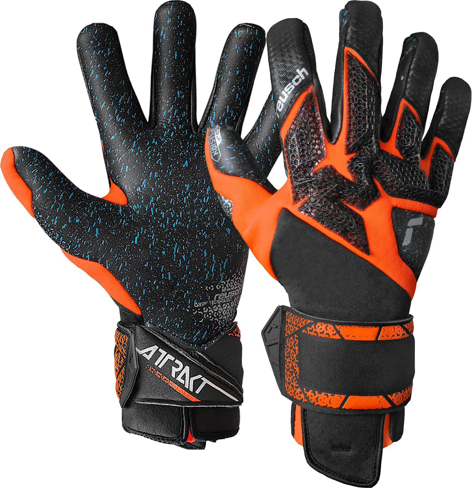 Luvas de Guarda-Redes Reusch Attrakt Fusion Carbon Goalkeeper Gloves