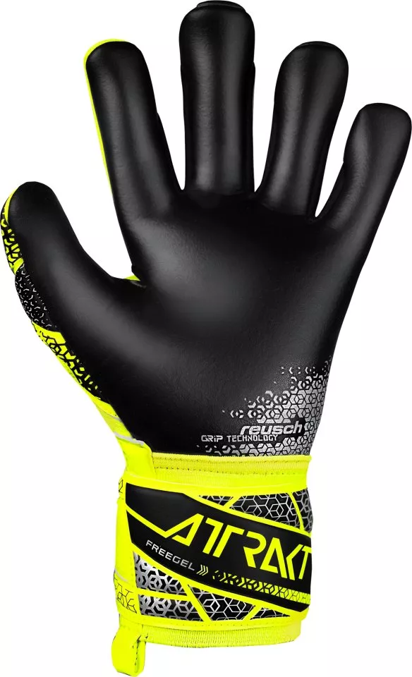 Brankárske rukavice Reusch Attrakt Freegel Silver Junior Goalkeeper Gloves