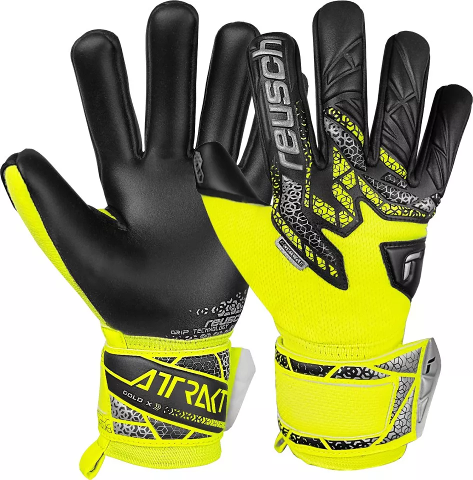 Guantes de portero Reusch Attrakt Gold X NC Goalkeeper Gloves Junior