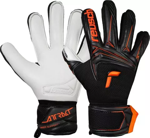 Reusch Attrakt Advance Finger Support Goalkeeper Gloves Junior