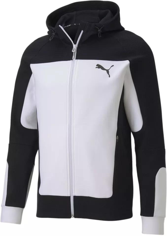 Jakke med hætte Puma EVOSTRIPE Hooded Jacket