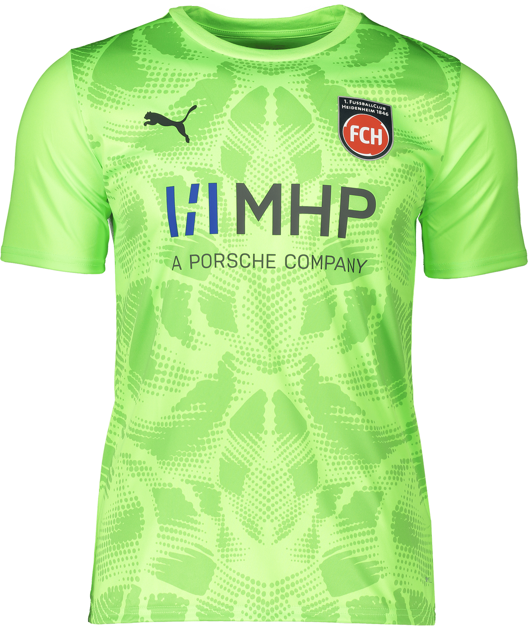 Camisa Puma 1.FC Heidenheim Goalkeeper Jersey 2025/26 Kids