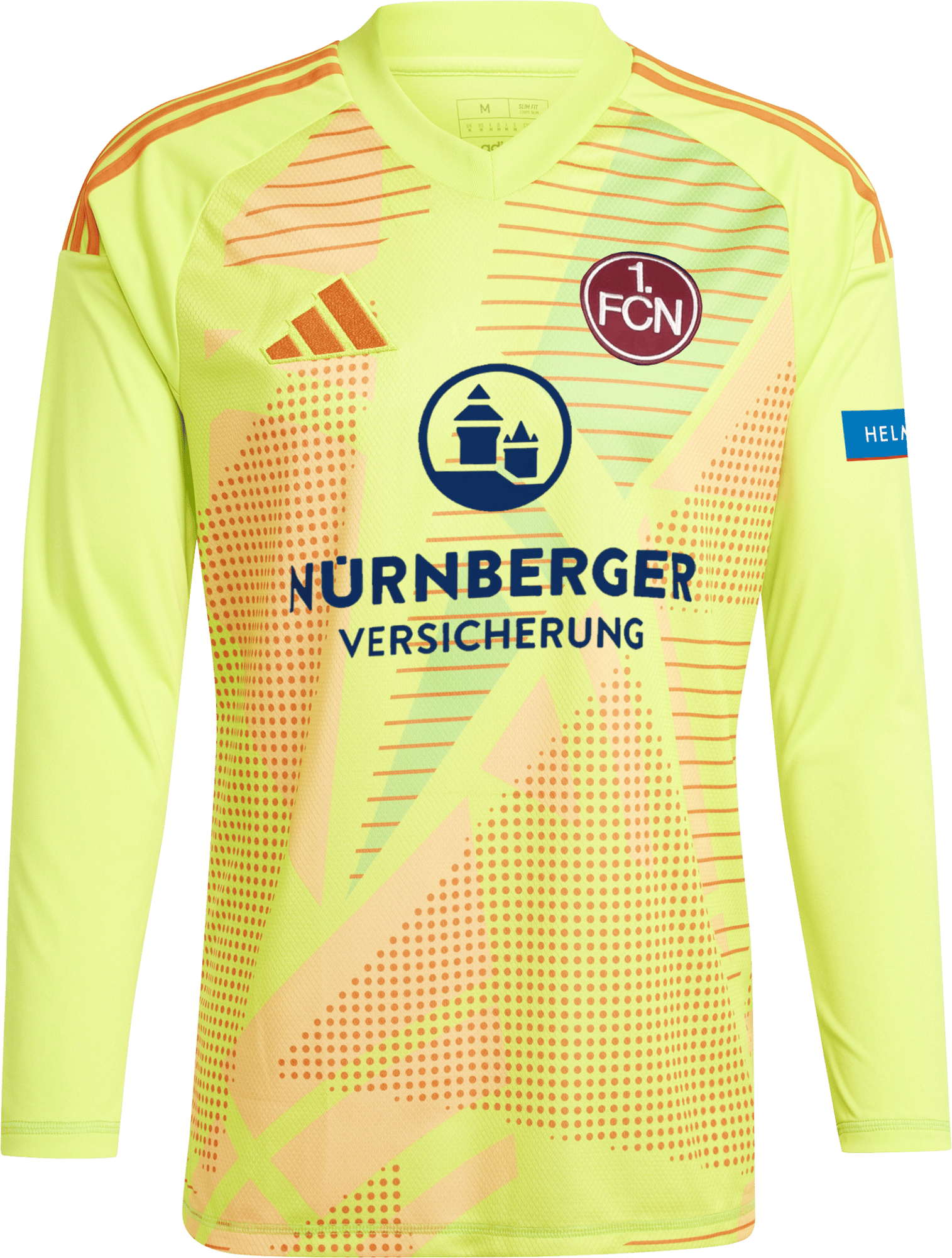 Bluza cu maneca lunga adidas 1.FC Nürnberg TW-t 2024/2025 blue