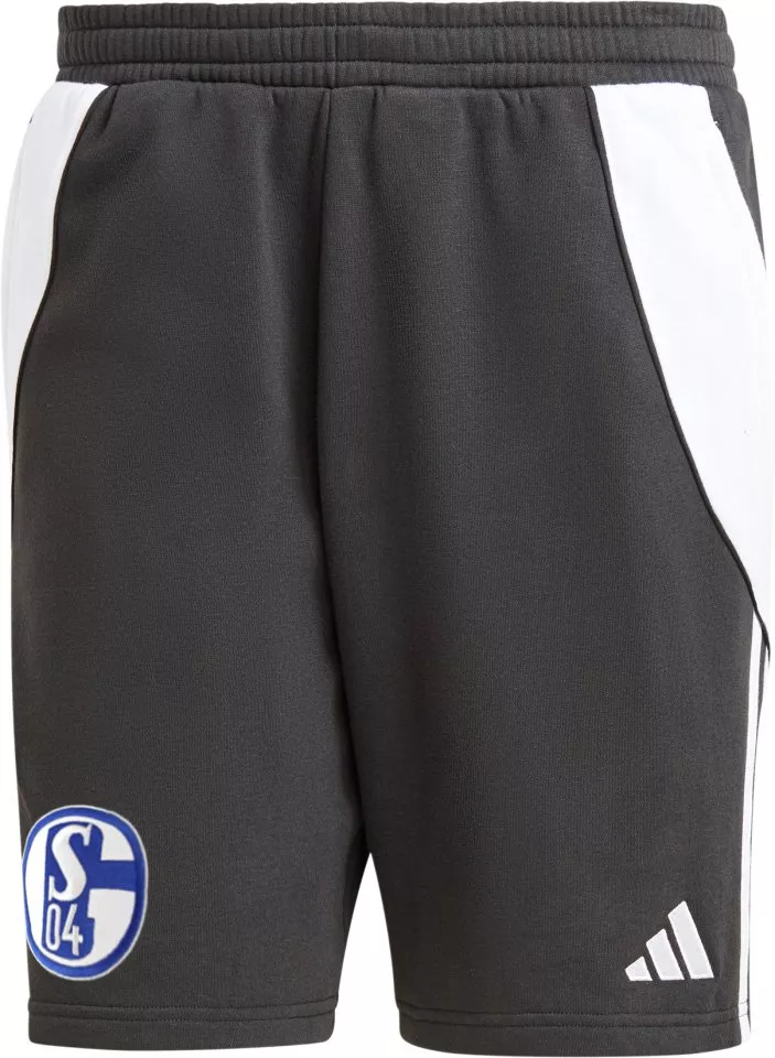 Sorturi adidas FC Schalke 04 shorts black white