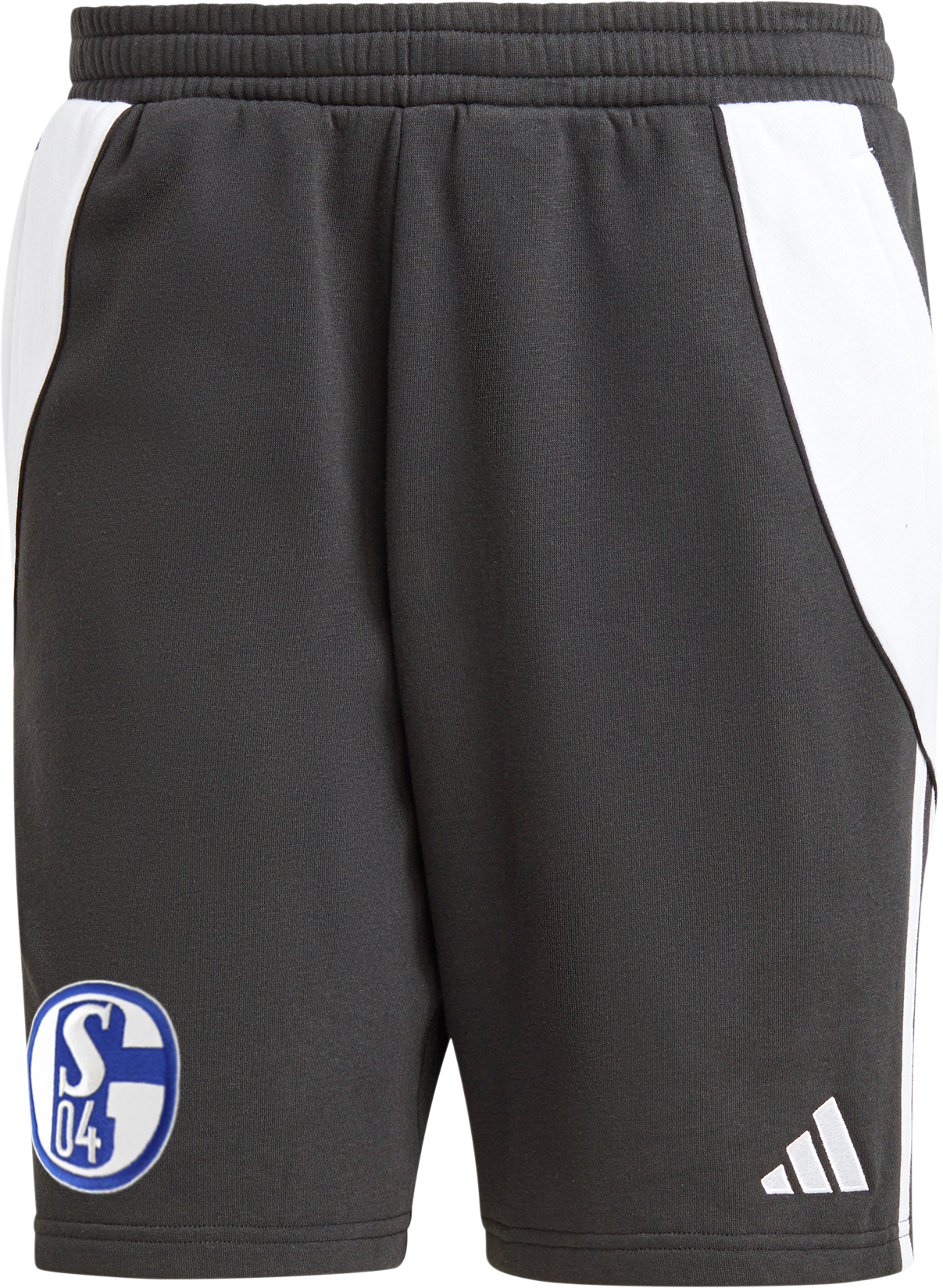 Sorturi adidas FC Schalke 04 shorts black white