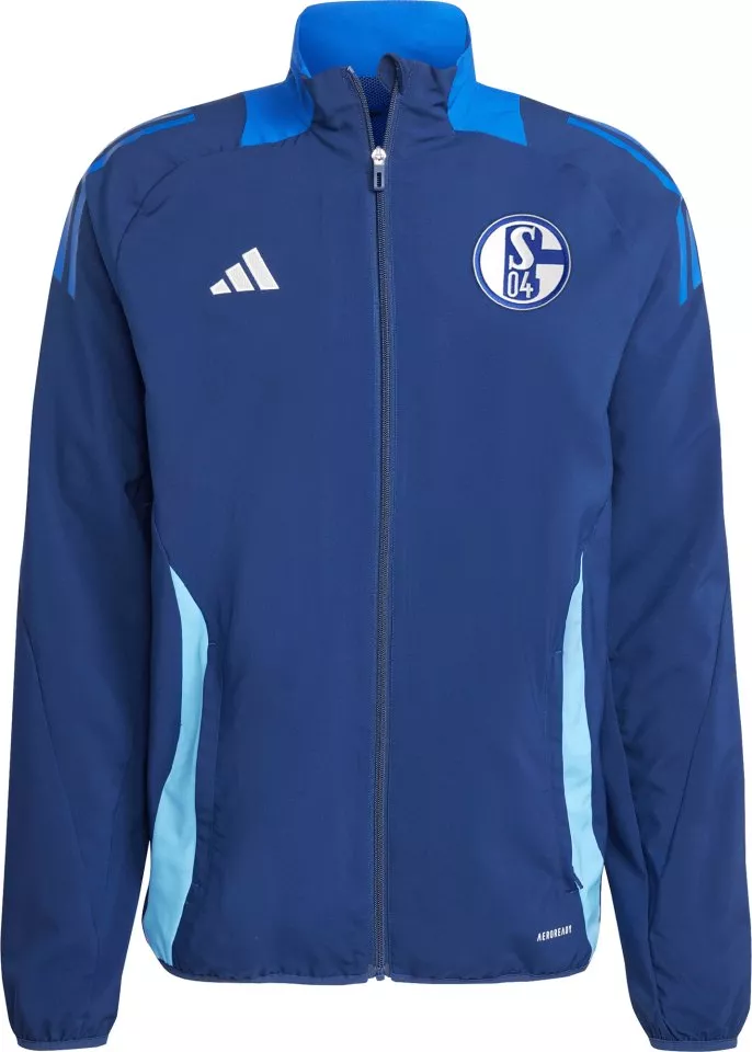 Jacheta adidas FC Schalke 04 jacket dark blue