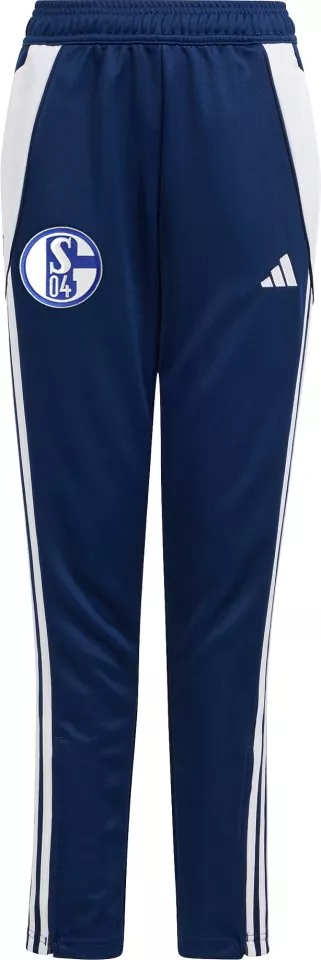 Spodnie adidas FC Schalke 04 pant kids dark blue