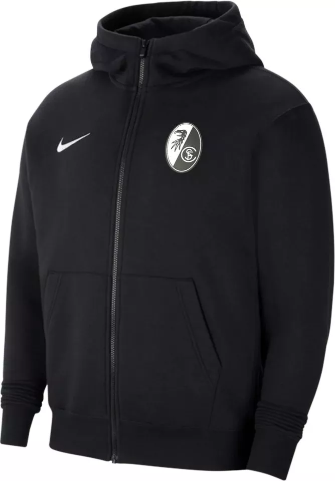 Sweatshirt med huva Nike SC Freiburg Fleece hooded jacket kids