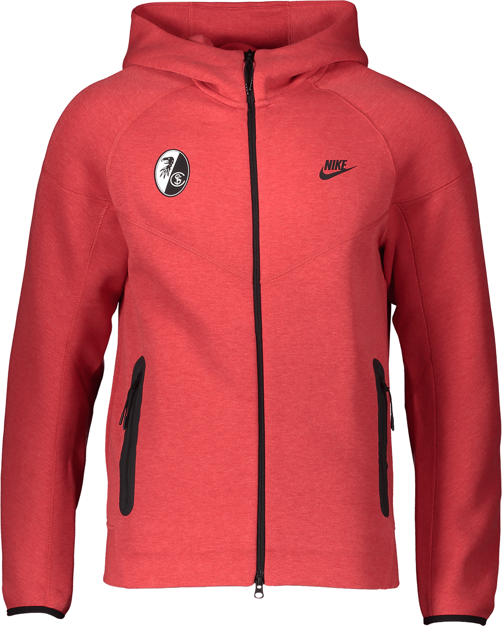 Pánská mikina s kapucí Nike SC Freiburg Tech Fleece Windrunner