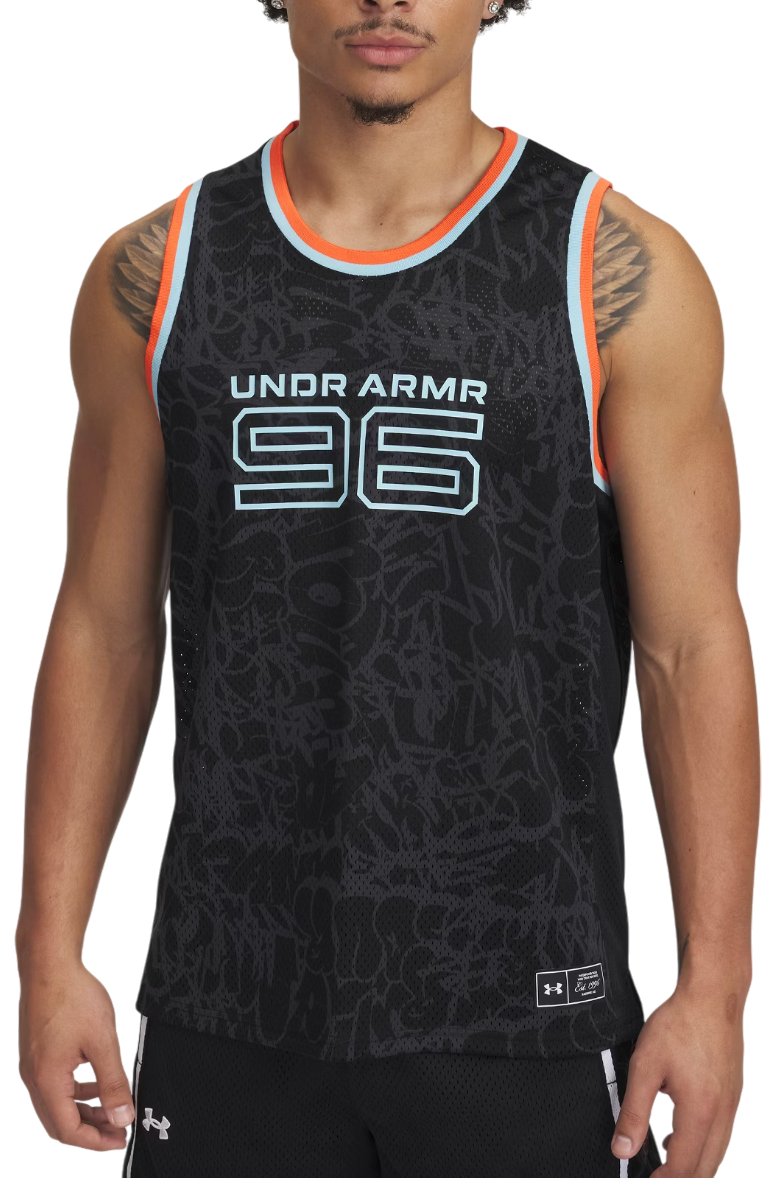 Camiseta sin mangas Under Armour Zone Pro Mesh Tank Printed