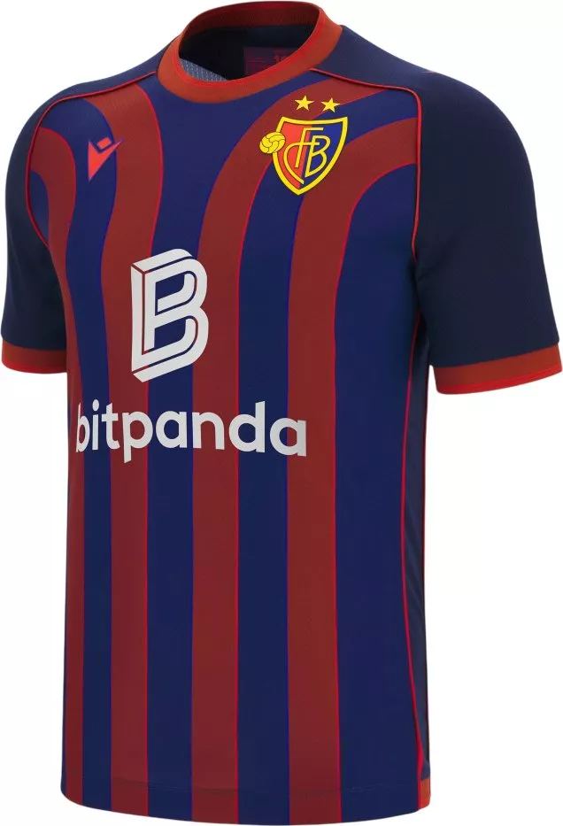 Trøje Macron FC Basel Home Jersey 2025/26