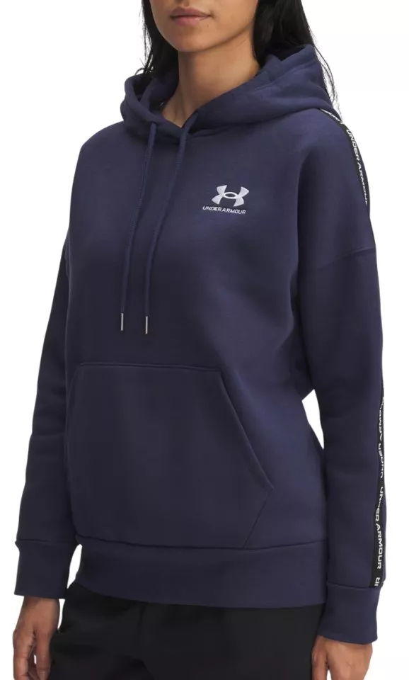 Φούτερ-Jacket με κουκούλα Under Armour Icon Fleece Taped