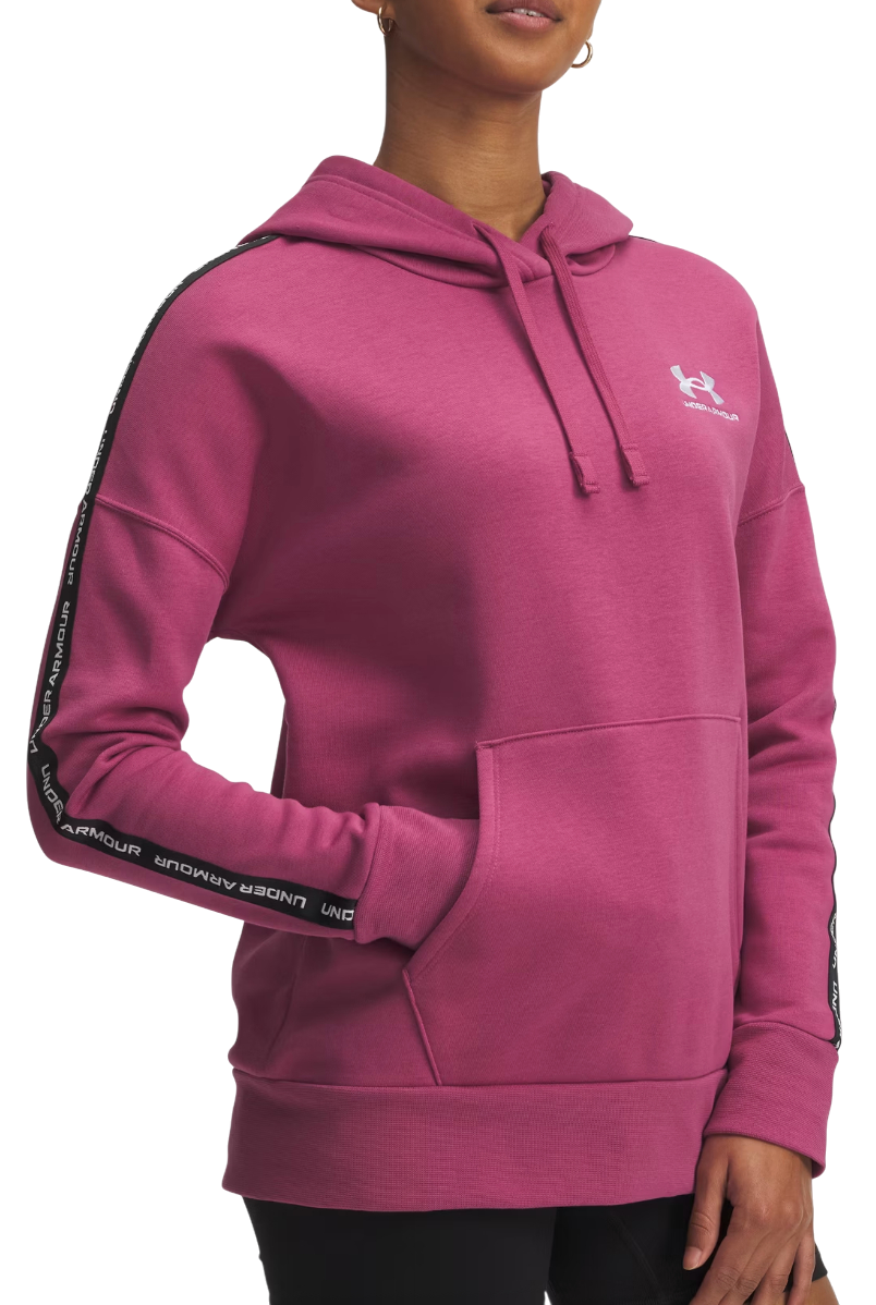 Φούτερ-Jacket με κουκούλα Under Armour Icon Fleece Taped