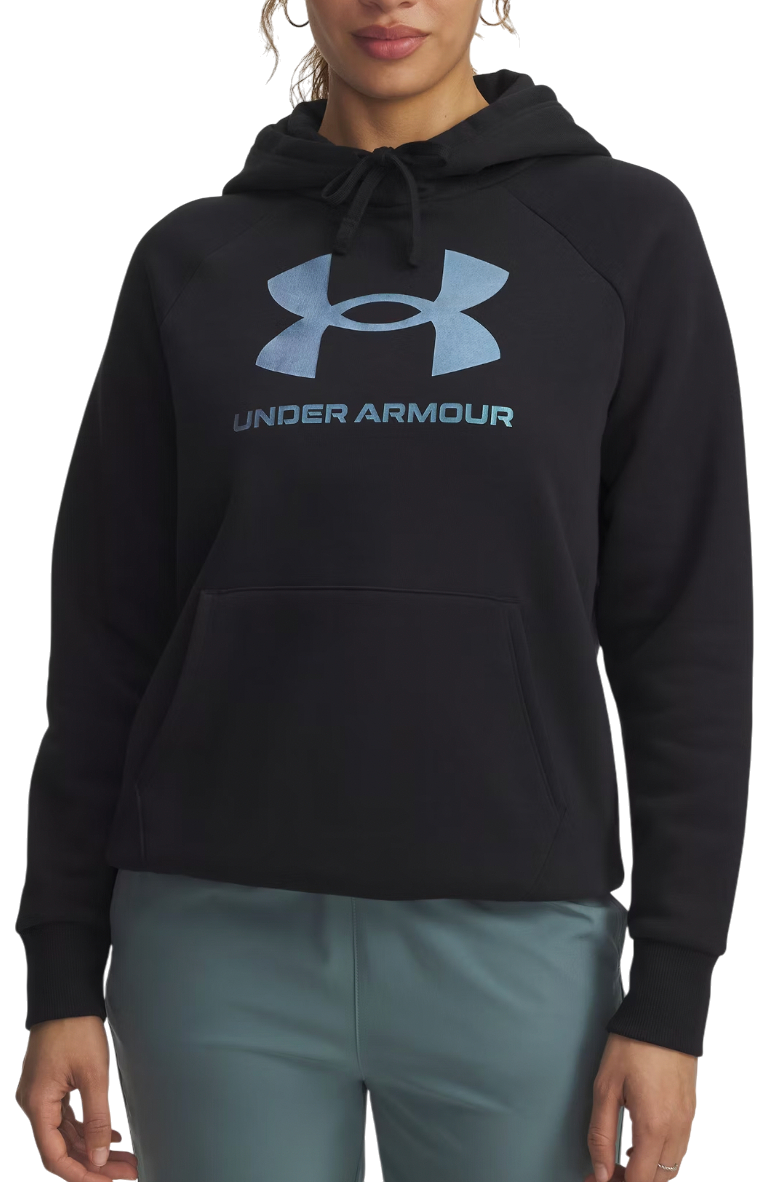 Sudadera con capucha Under Armour UA Rival Flc Shimmer Hdy