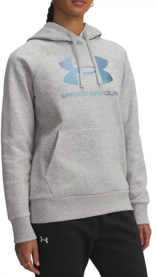 Majica s kapuljačom Under Armour UA Rival Flc Shimmer Hdy