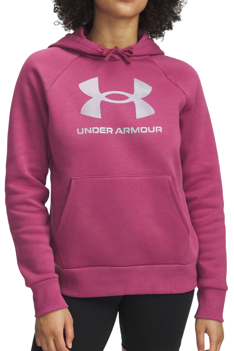 Sudadera con capucha Under Armour UA Rival Flc Shimmer Hdy