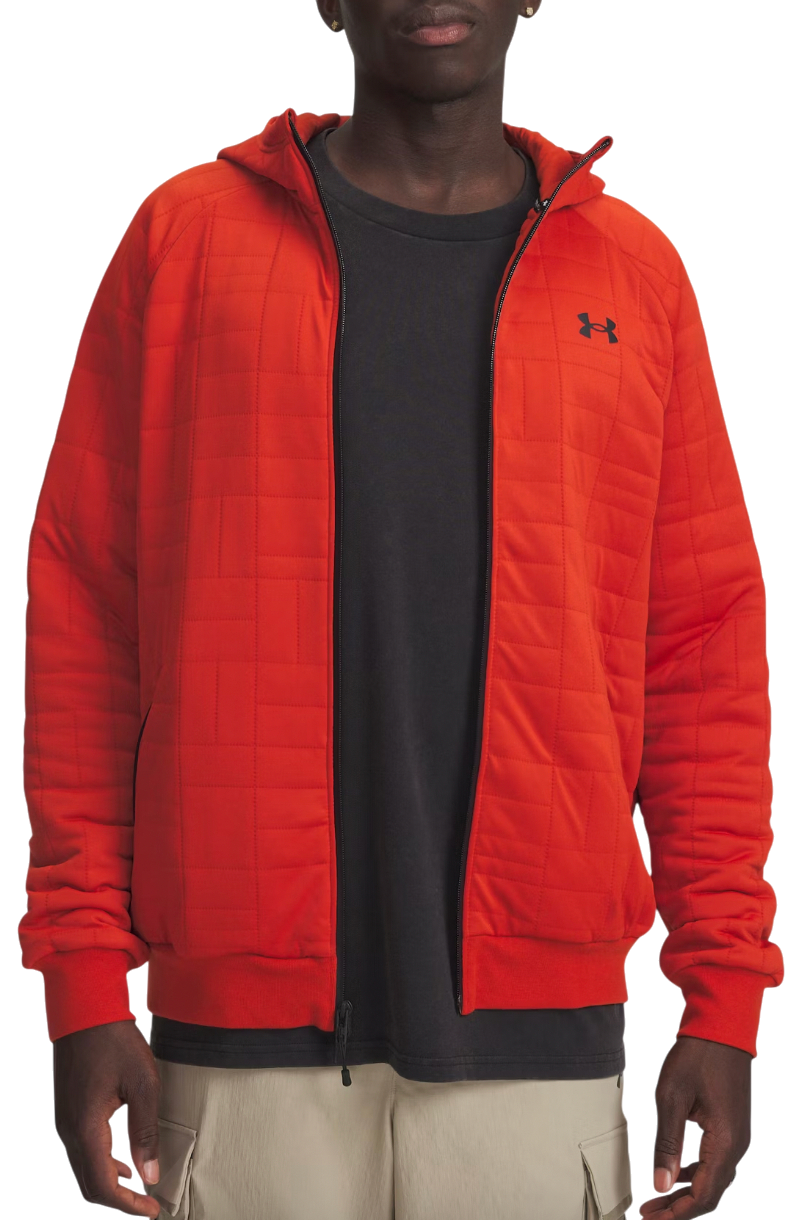 Τζάκετ με κουκούλα Under Armour UA Unstoppable Flc Txtr FZ