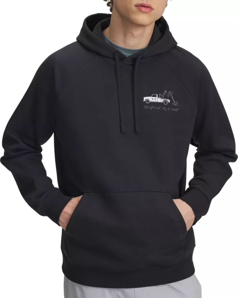 Sweatshirt med hætte Under Armour UA Rival Fleece HBR Logo HD