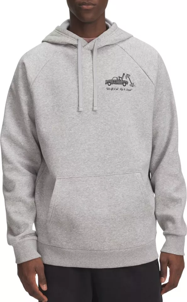 Sweatshirt med hætte Under Armour UA Rival Fleece HBR Logo HD