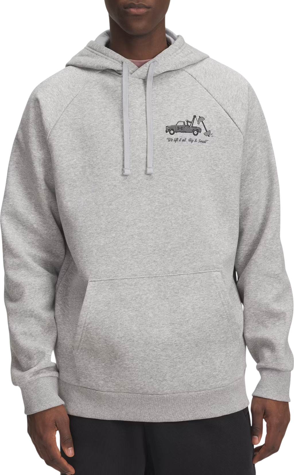 Sweatshirt med hætte Under Armour UA Rival Fleece HBR Logo HD