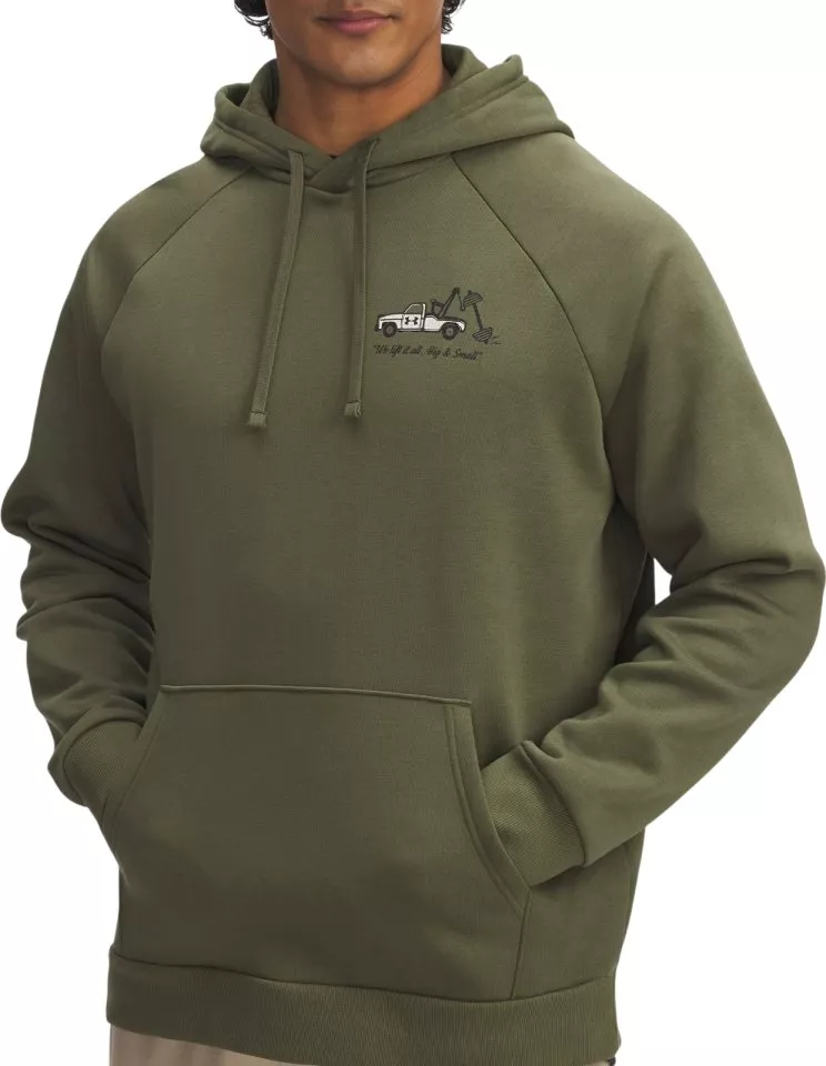 Sweatshirt med huva Under Armour UA Rival Fleece HBR Logo HD